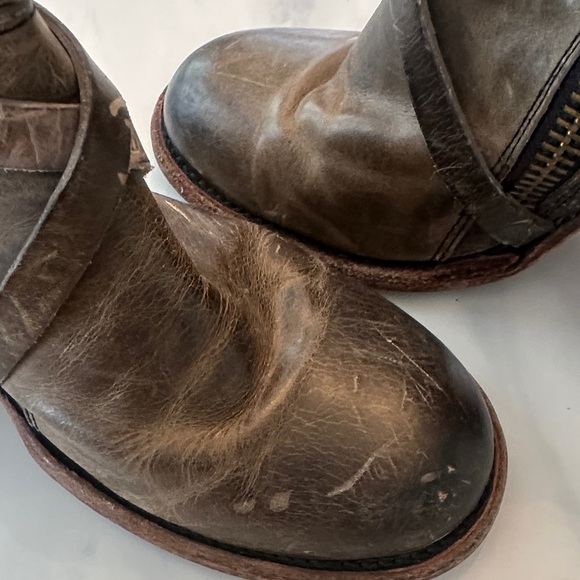 Stylish Women's Ankle Boots - Brown - Picture 6 of 8